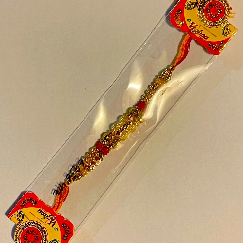 Designer Hand Crafted Rakhi Bracelet